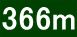 366m